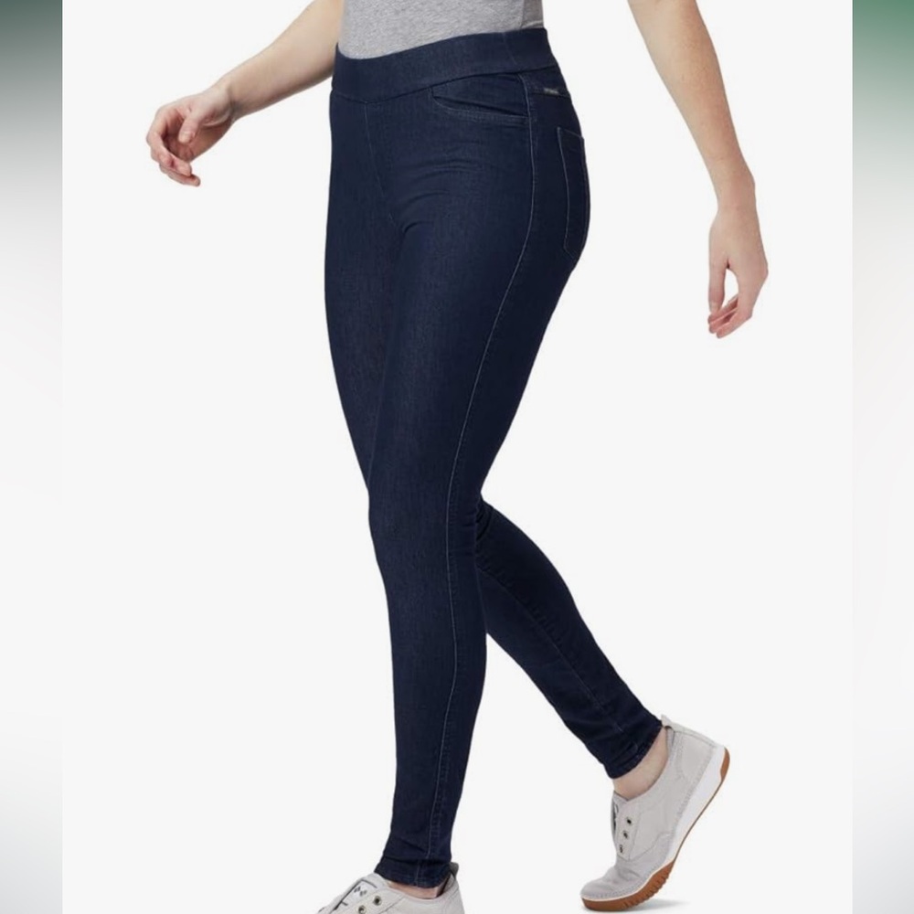 Columbia Black Women's Jeans Jeggings - Picture 4 of 11